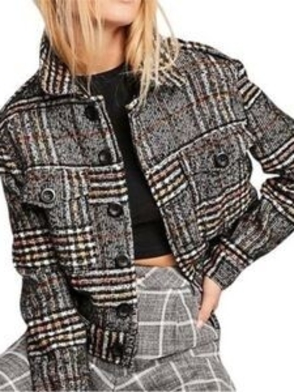 Free People Eisenhower Slouchy Jacket